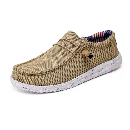 Mens Casual Canvas Loafers