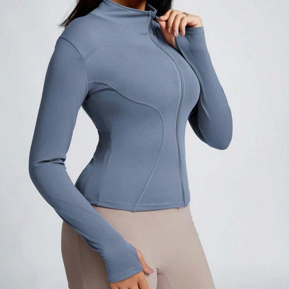 Snatched Full Zip Yoga Jacket