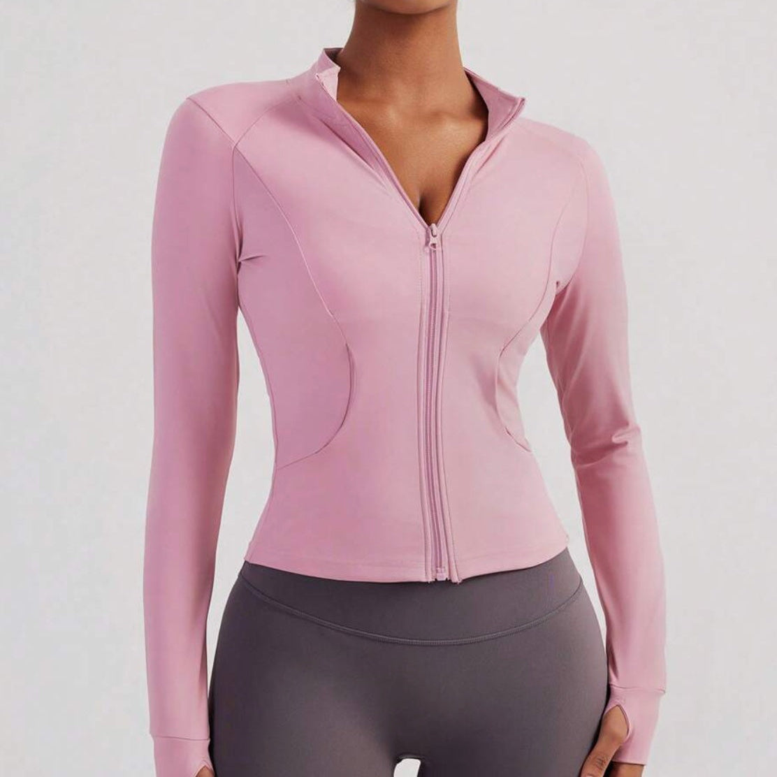 Snatched Full Zip Yoga Jacket