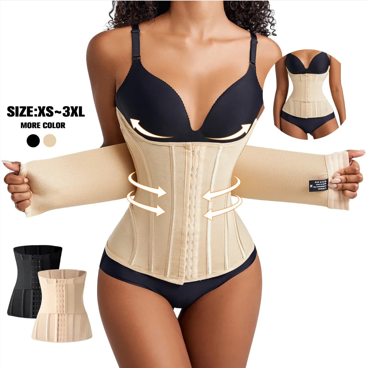 corset waist trainer faja shapewear weight loss hourglass